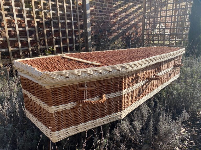English Willow Traditional Wicker Coffin